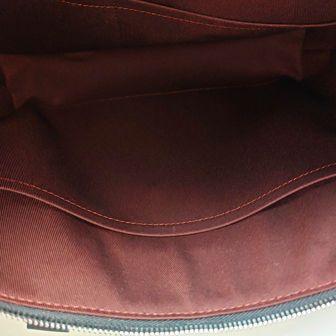 PORTE-DOCUMENTS Monogram Coated Canvas Brown