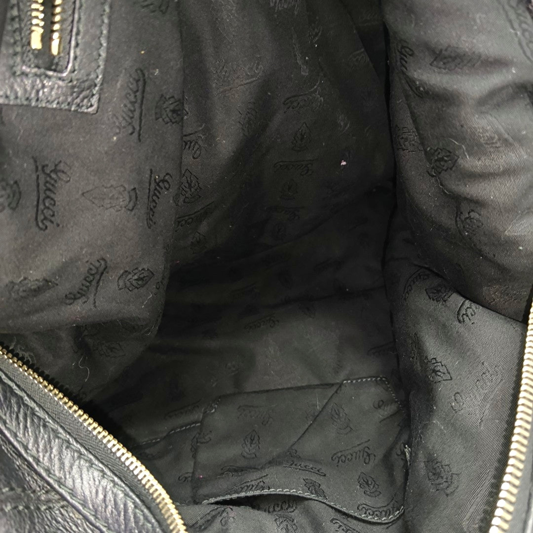 Calfskin Shoulder Bag Black