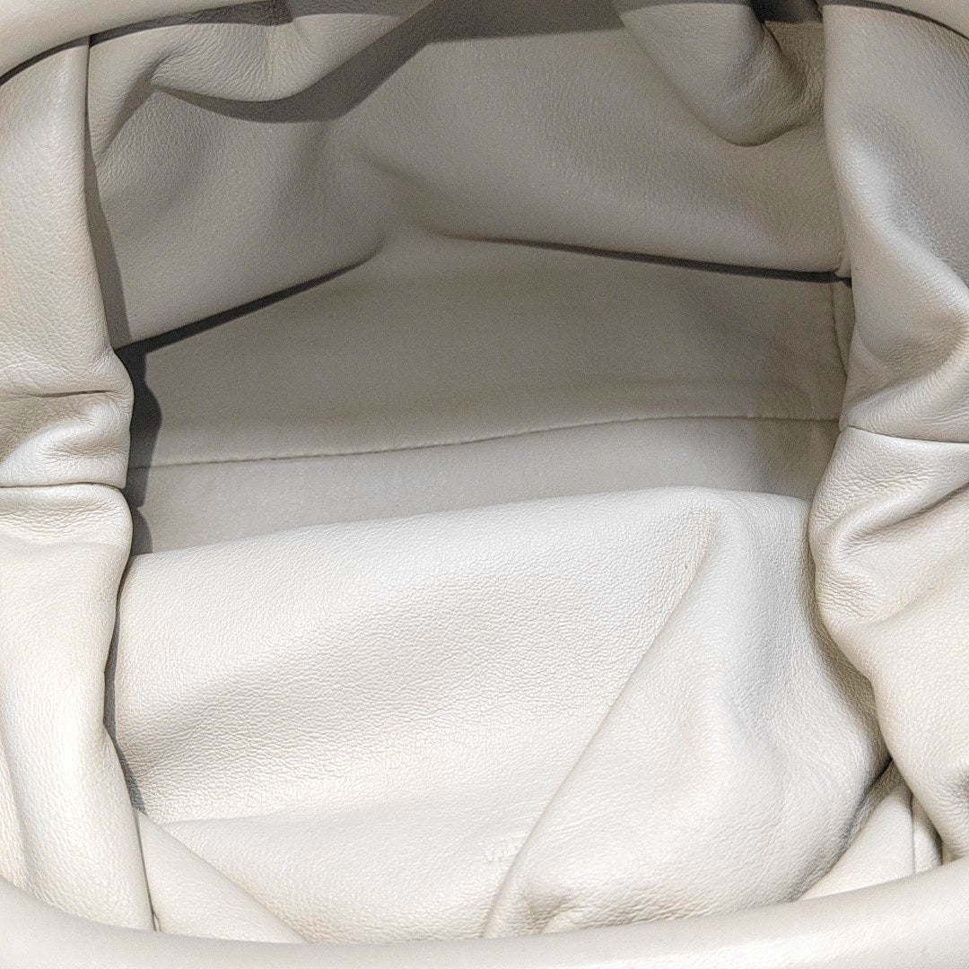 The Pouch Mini Calfskin White