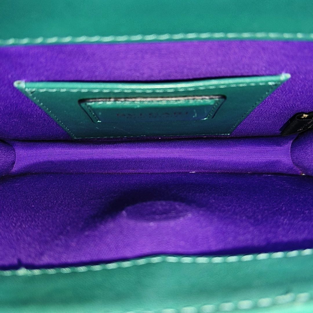 SERPENTI FOREVER Small Calfskin Green