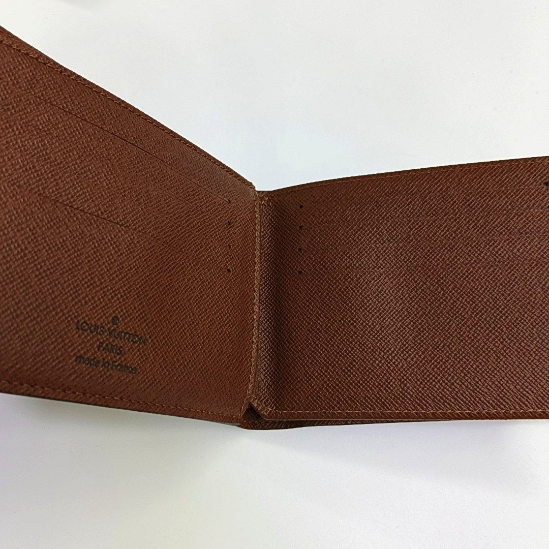 MARCO Monogram Coated Canvas Brown Wallet