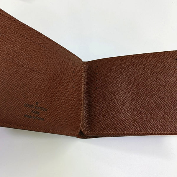 MARCO Monogram Coated Canvas Brown Wallet