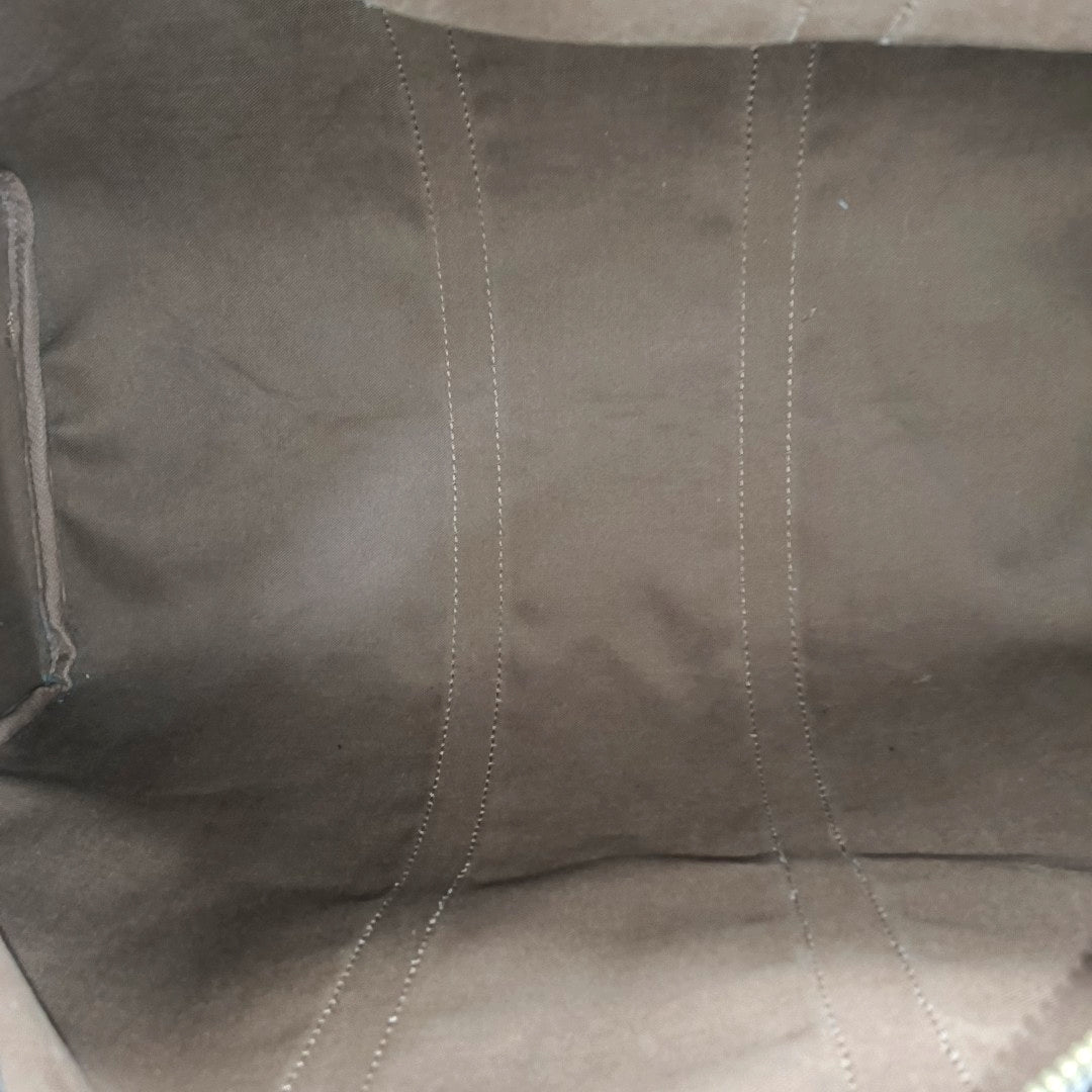KEEPALL 45 Monogram Coated Canvas Brown