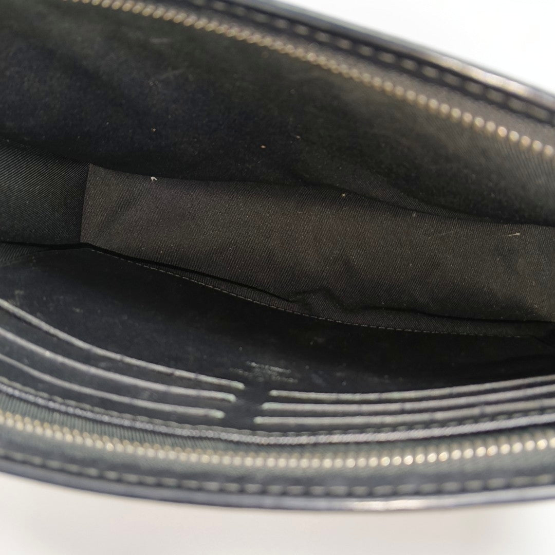 Pochette Voyag MM Damier Graphite Coated Canvas Gray