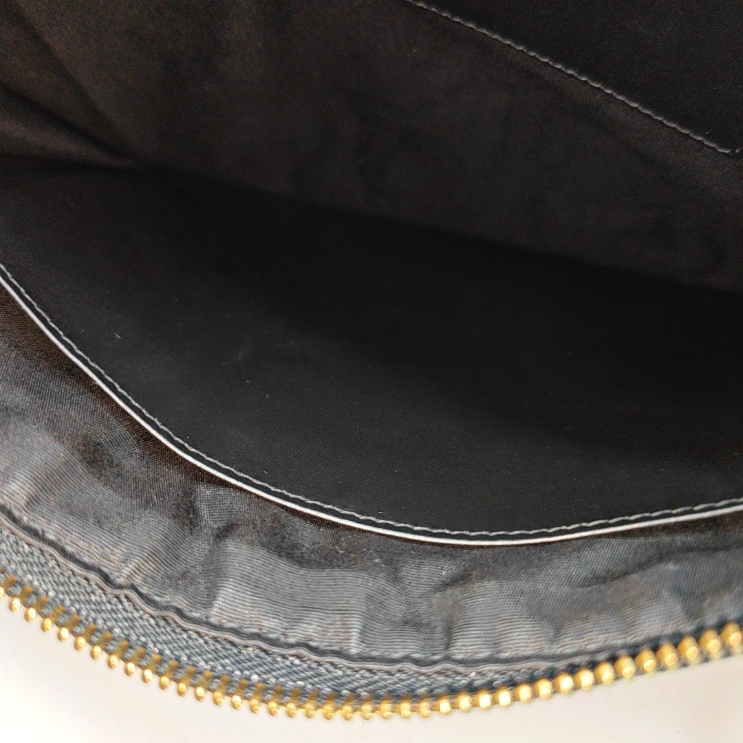Quilted Calfskin Clutch Black