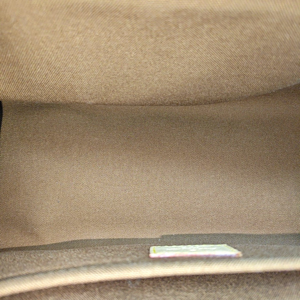 POPINCOURT Monogram Coated Canvas Brown