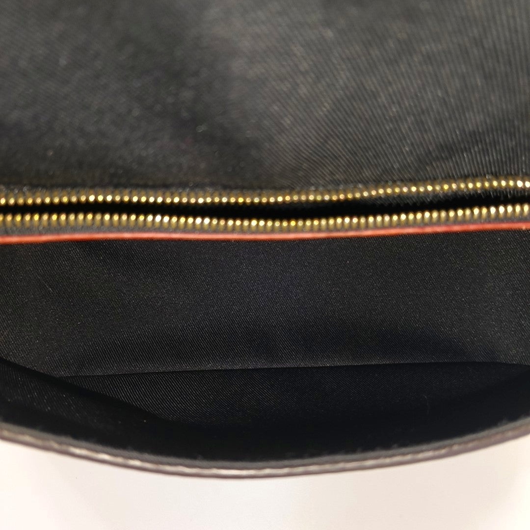 DIANE Monogram Coated Canvas Brown