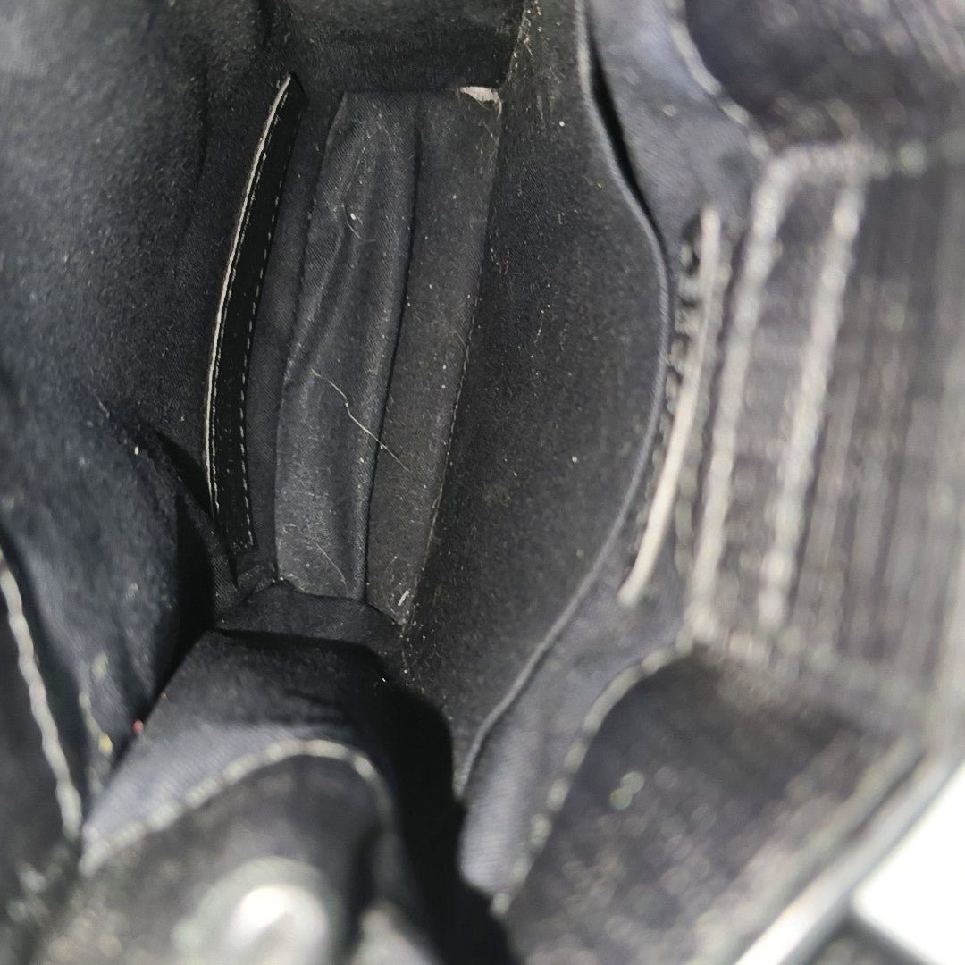 Shopping Bag Calfskin Black