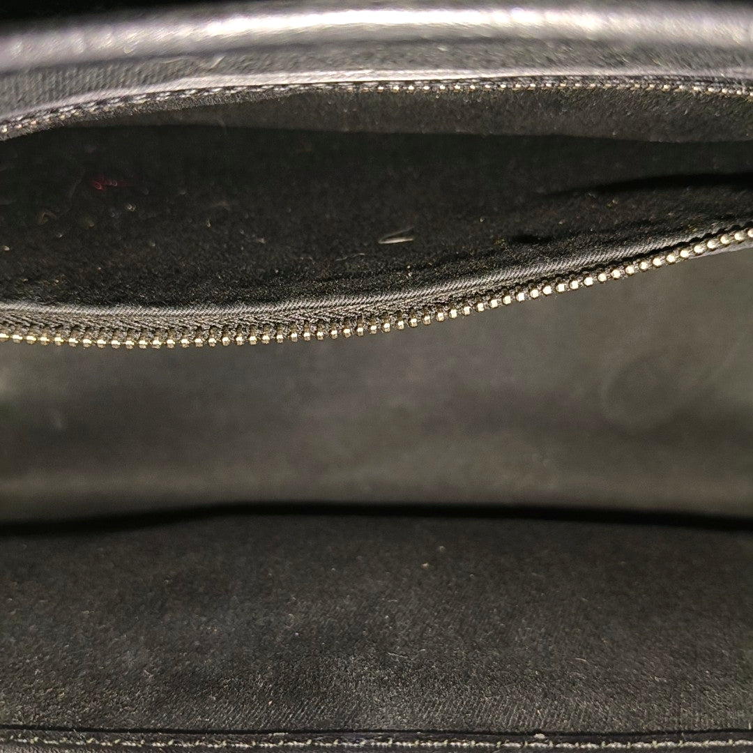 Monogram Canvas Top Handle Bag Black