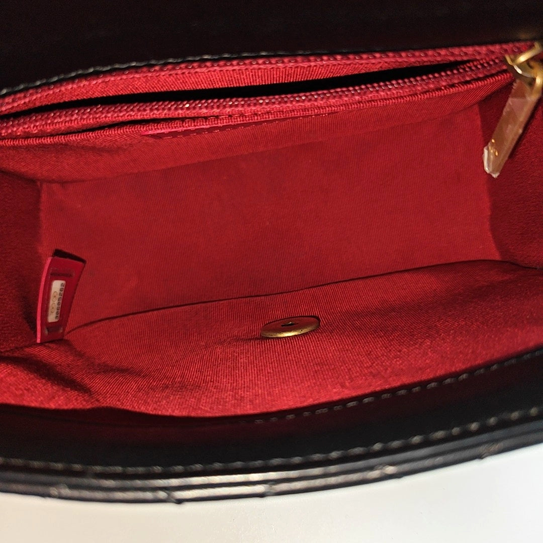 CLASSIC FLAP Mini Quilted Lambskin Black