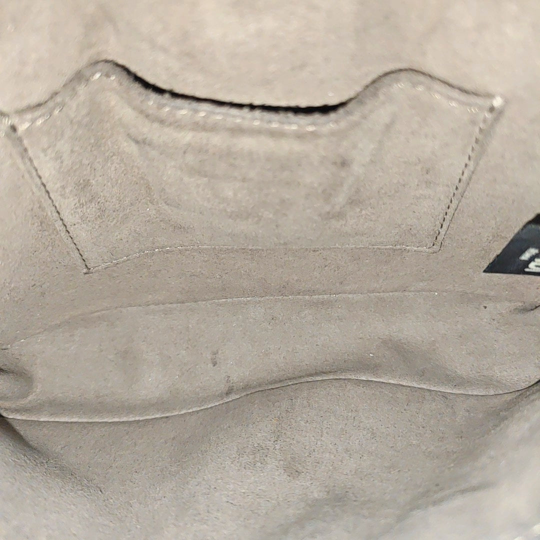 Double F Small Coated Canvas Brown