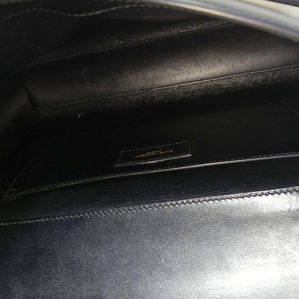 MANHATTAN Medium Calfskin Black