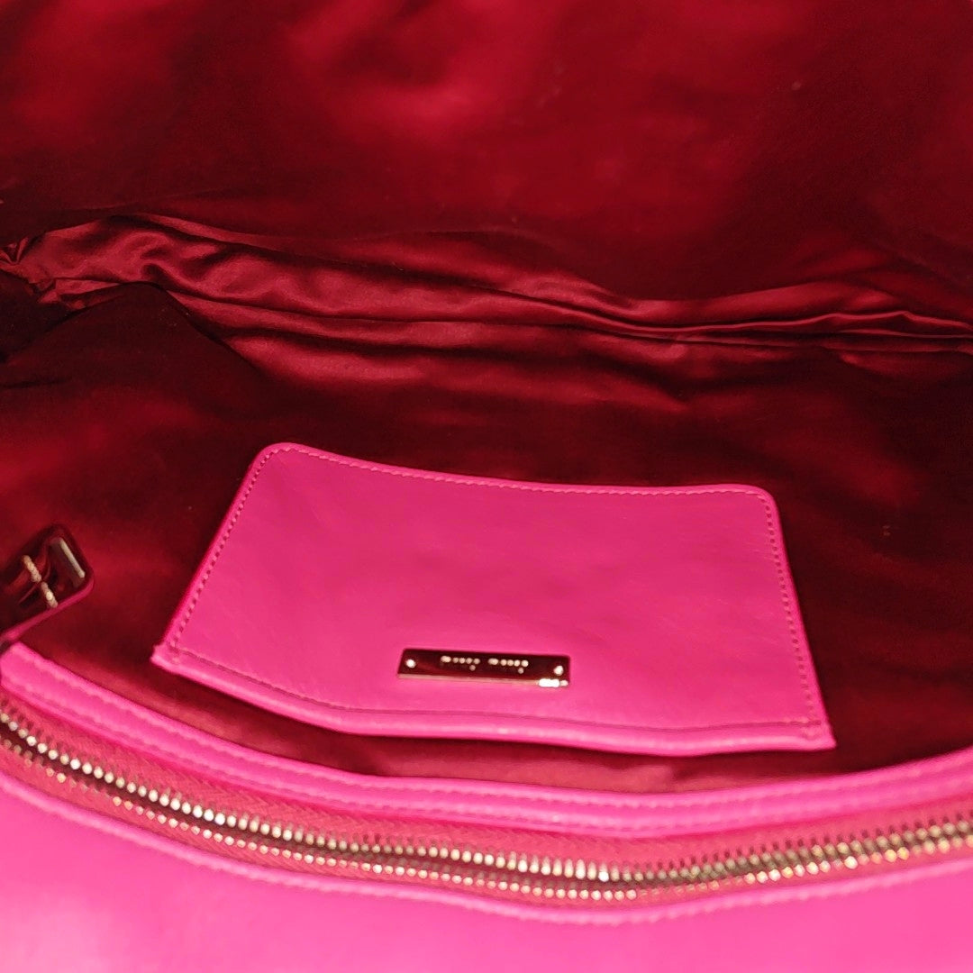 Crystal Quilted Lambskin Red