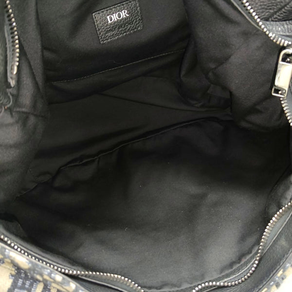 Saddle Oblique Canvas Black