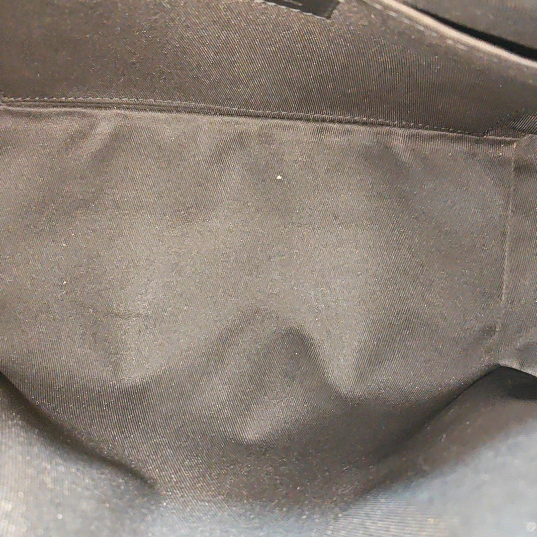 KEEPALL Monogram Coated Canvas Black