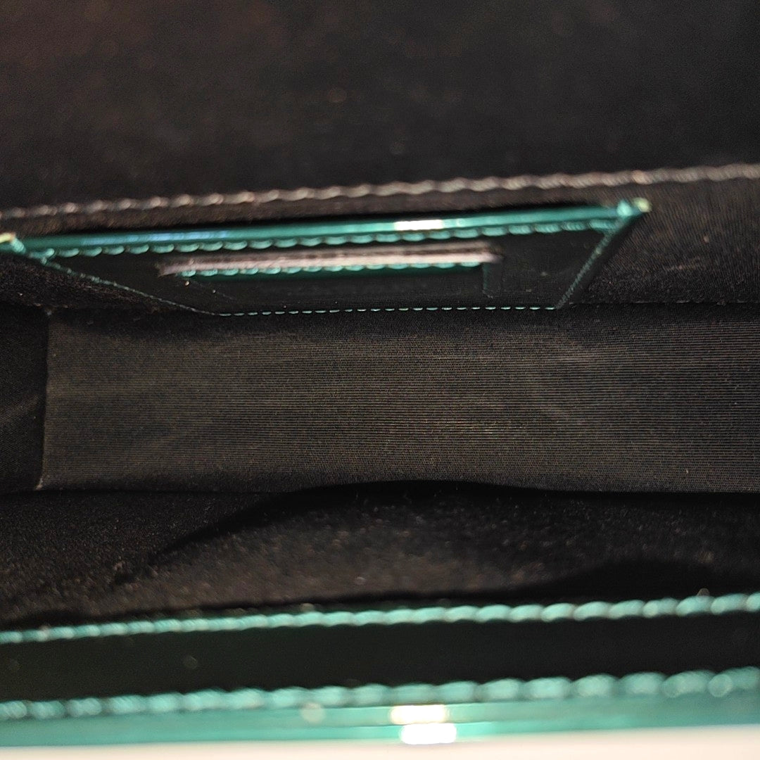 SERPENTI FOREVER Small Patent Leather Green