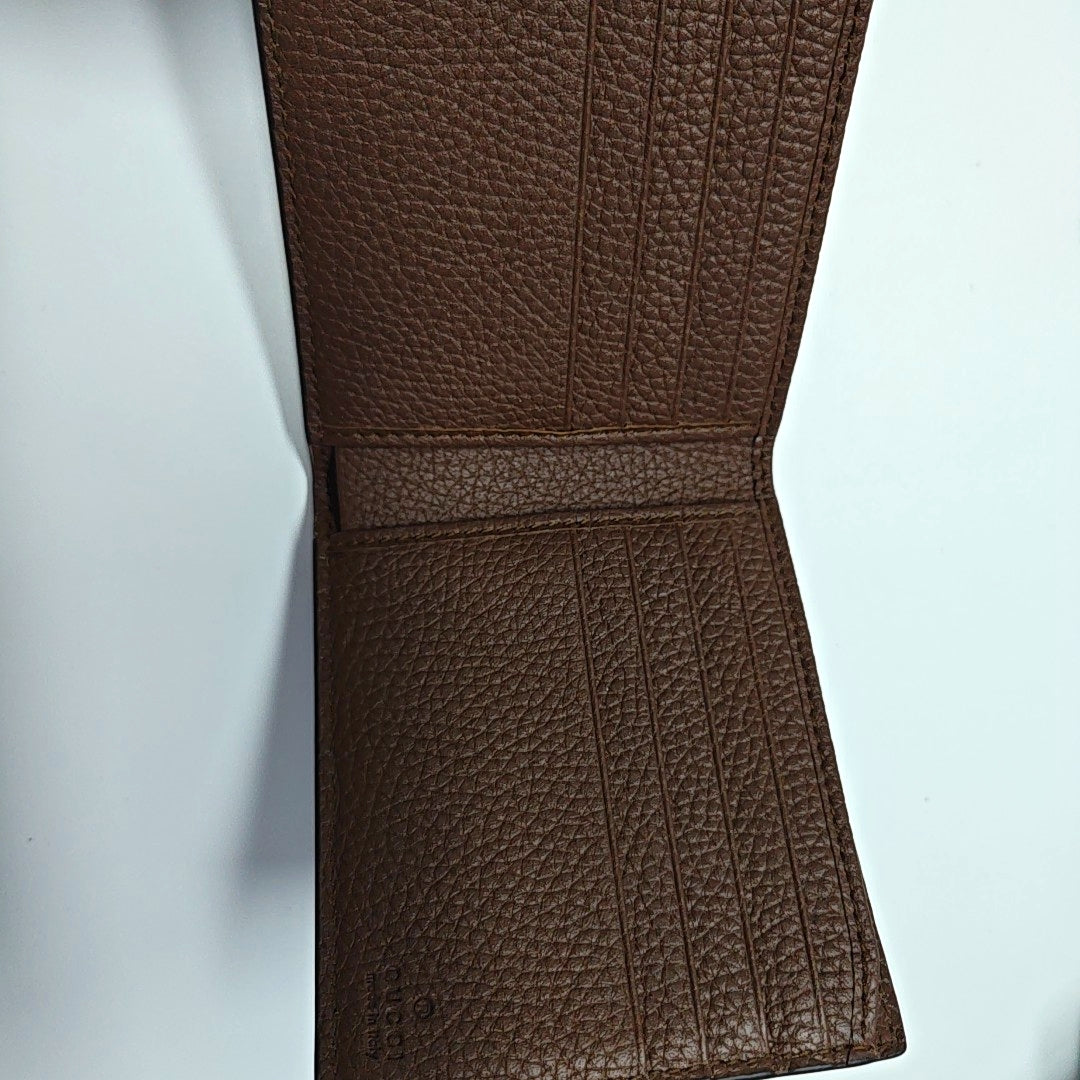 Monogram Coated Canvas Card Holder Brown