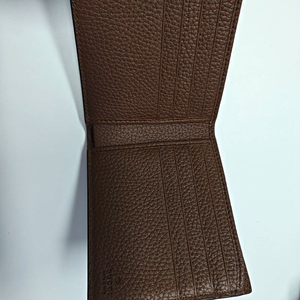 Monogram Coated Canvas Card Holder Brown