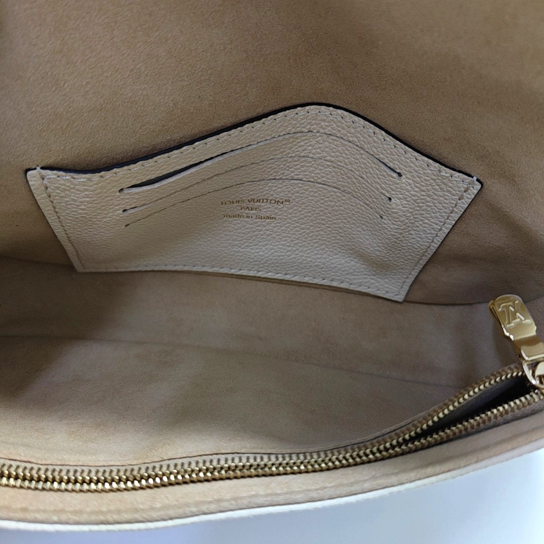 IVY Monogram Calfskin Beige