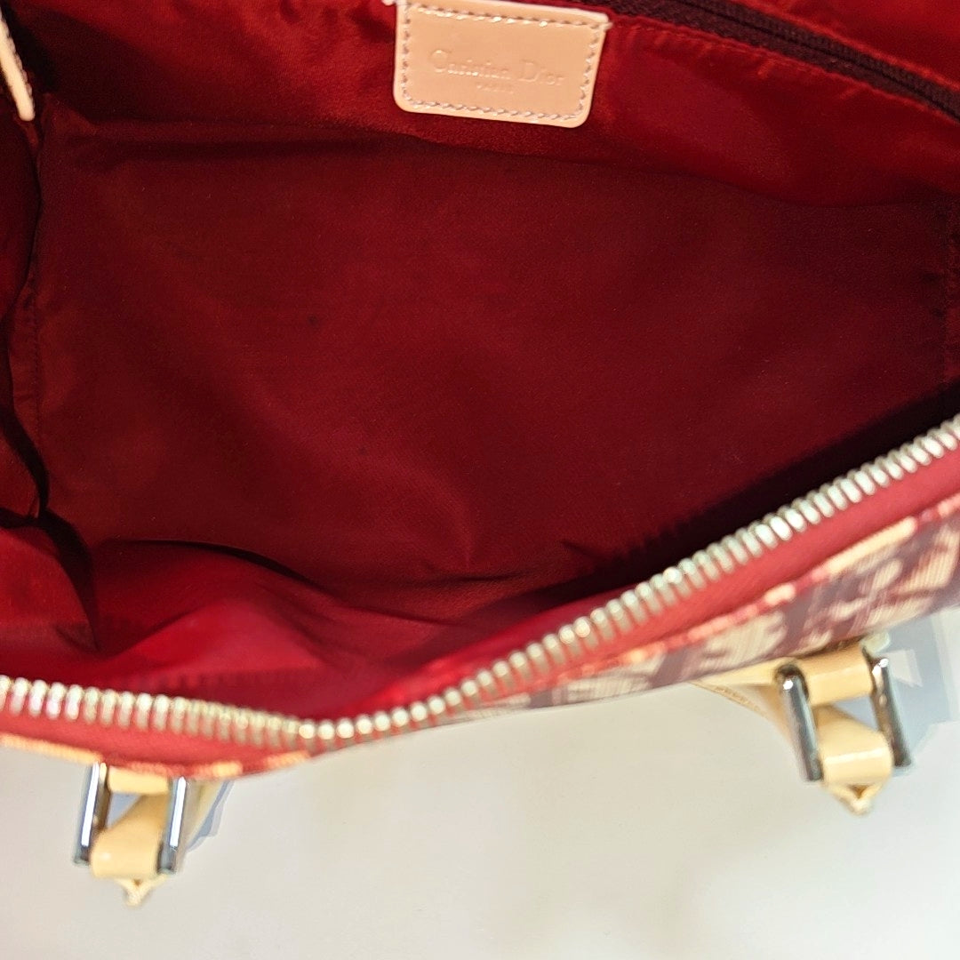 Rasta Oblique Coated Canvas Red