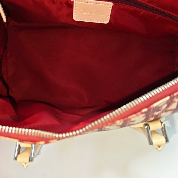 Rasta Oblique Coated Canvas Red