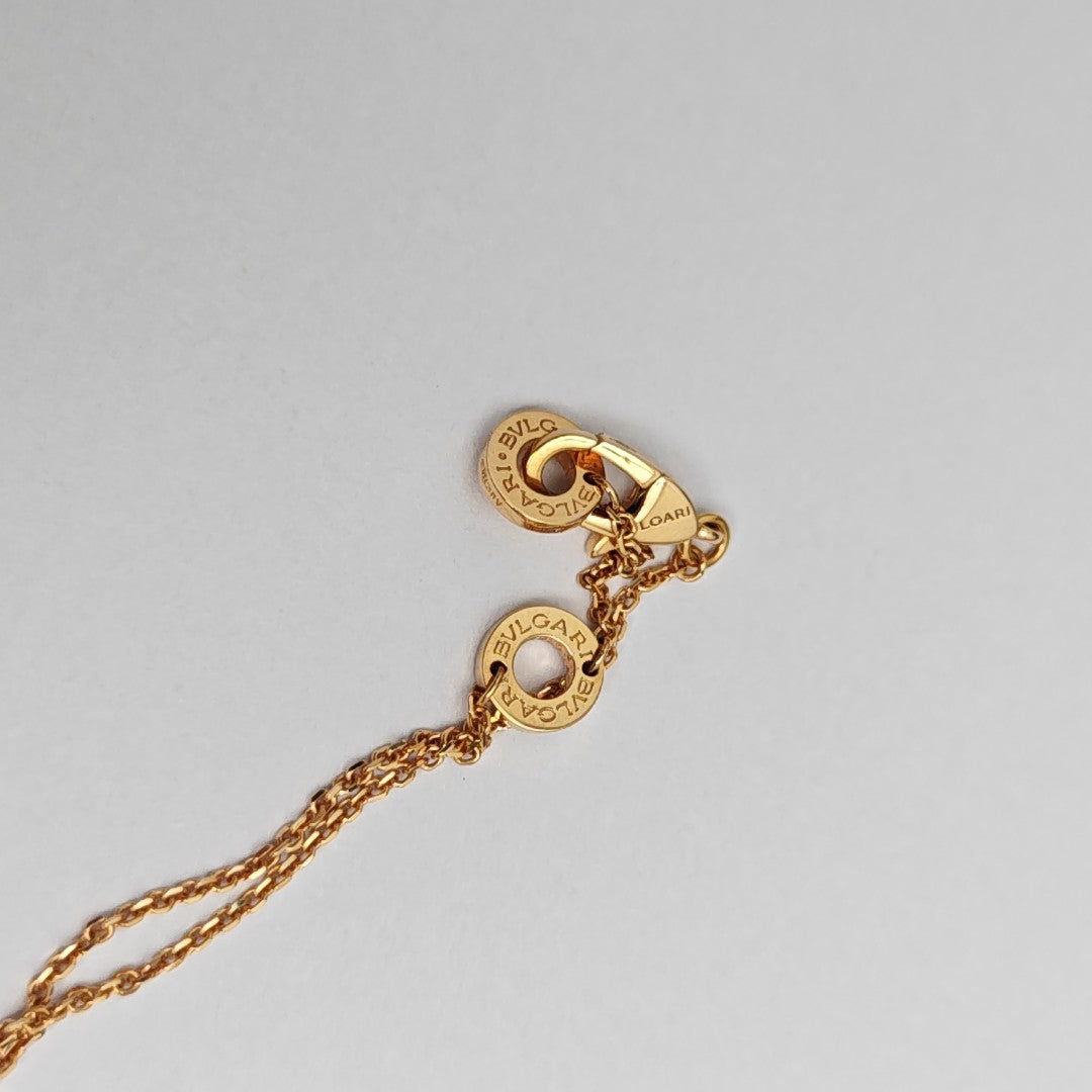 DIVAS' DREAM 18k Rose Gold Blue Necklace