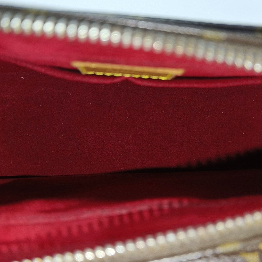 VIVA CITE Monogram Coated Canvas Brown
