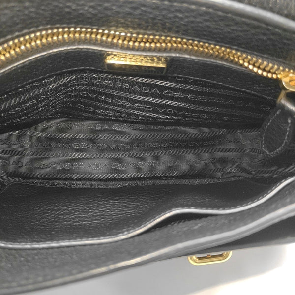 Calfskin Shoulder Bag Black