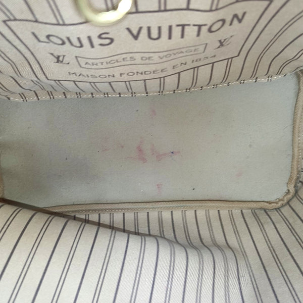NEVERFULL MM Lona Monogram Revestida Marrón