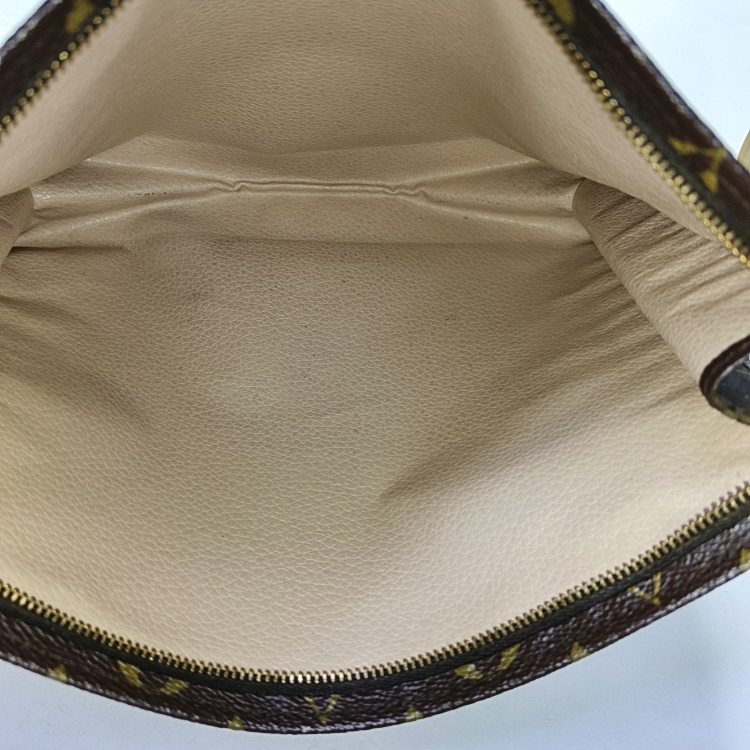 TOILET POCKET 26 Monogram Coated Canvas Brown