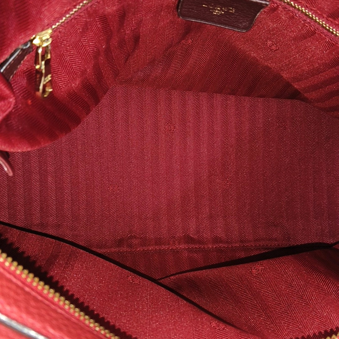 Fusta Calfskin Red