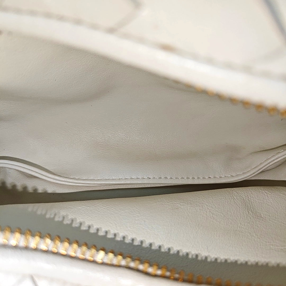 Jodie Mini Calfskin White