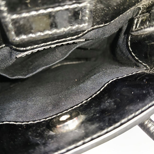 Shopping Bag Calfskin Black