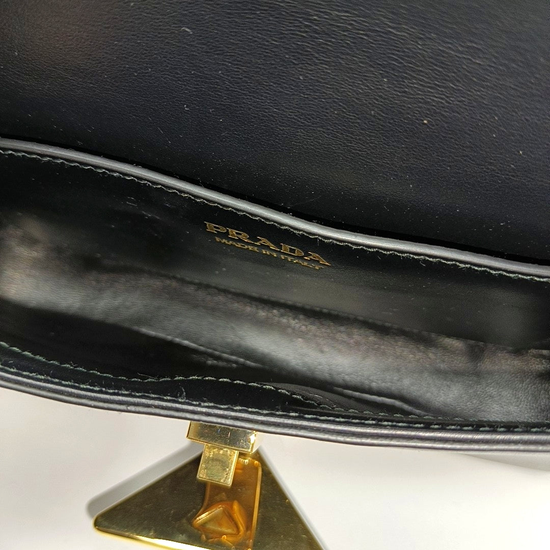 Emblème Saffiano Calfskin Black