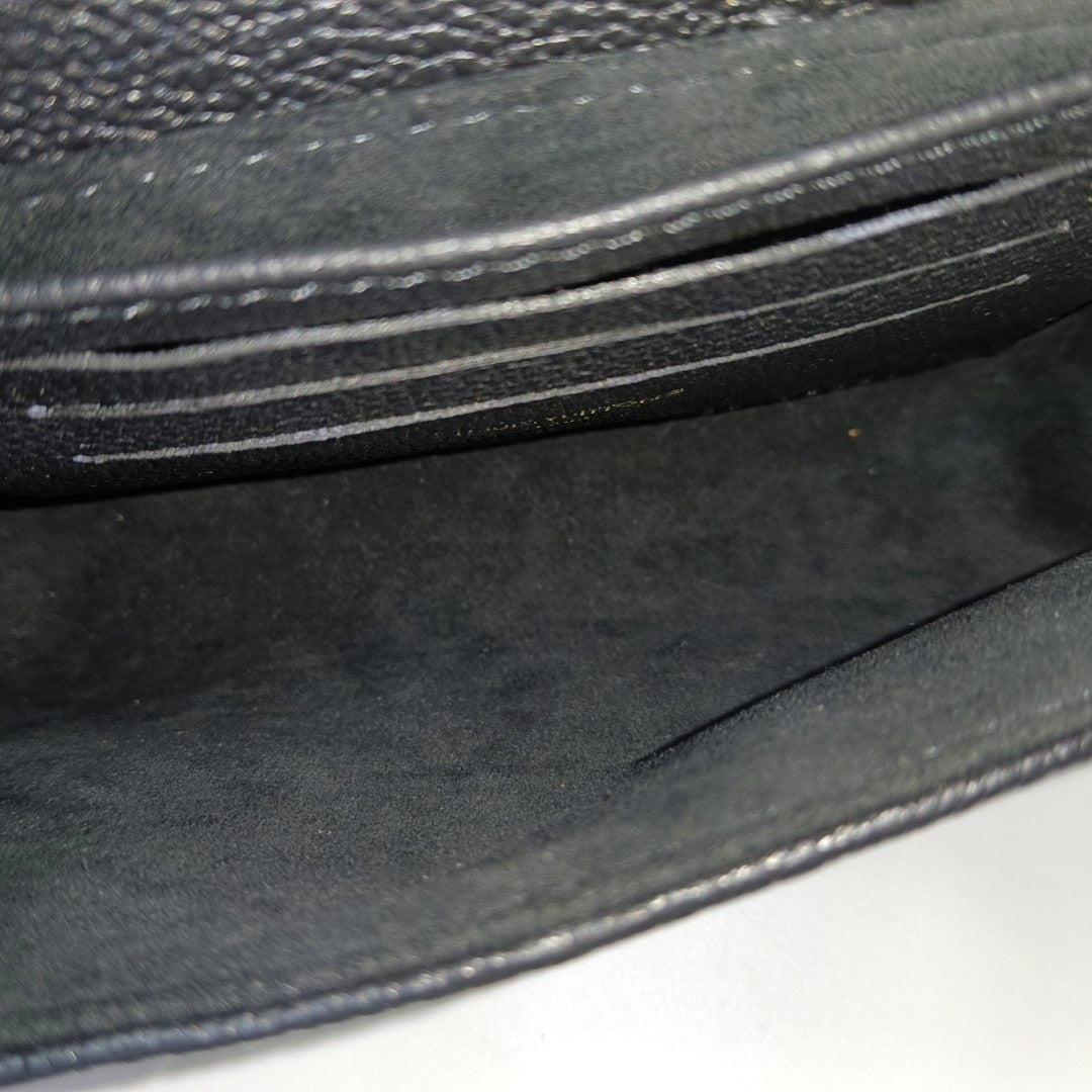 NANO MADELEINE Nano Monogram Calfskin Black