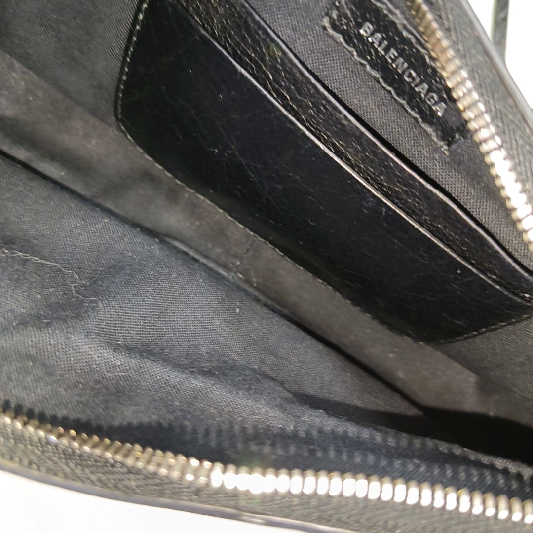 Le Cagole Mini Lambskin Black
