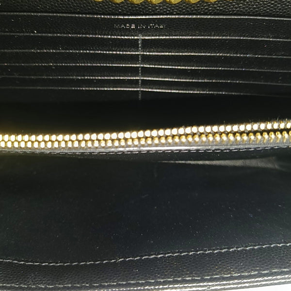 MONOGRAM Medium Chevron Calfskin Black