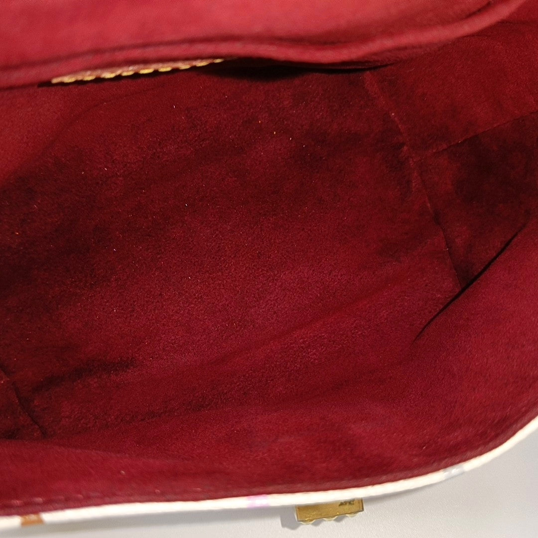 LV × TM ANNIE Monogram Coated Canvas White