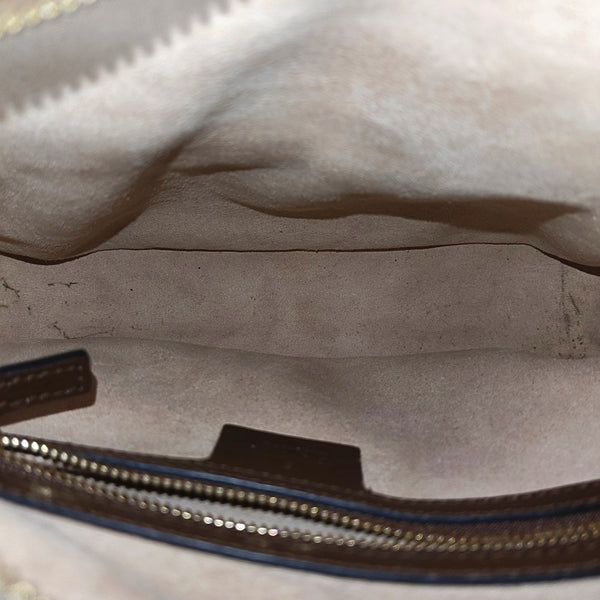 Horsebit 1955 Small Coated Canvas Beige