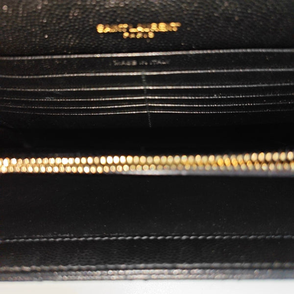 MONOGRAM Medium Chevron Calfskin Black