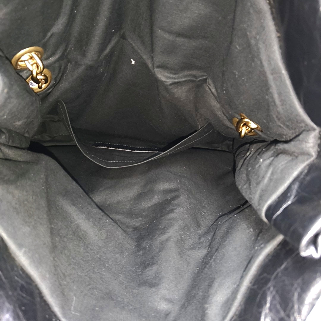 Monaco Medium Calfskin Black