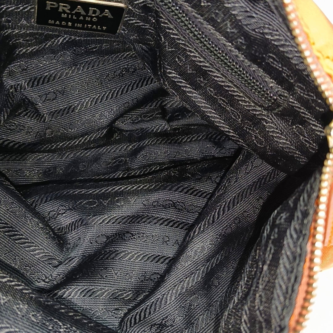 Re-Edition 1995 Chaîne Quilted Nylon Orange