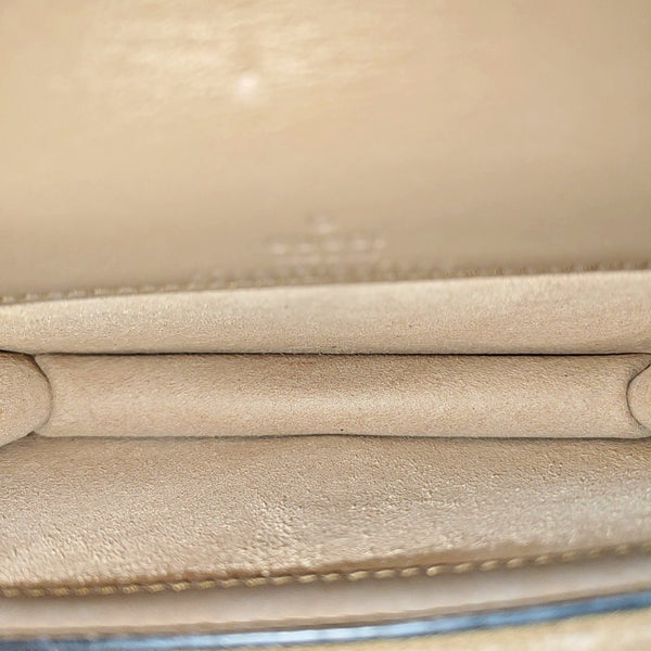 Dionysus Super Mini Monogram Coated Canvas Beige