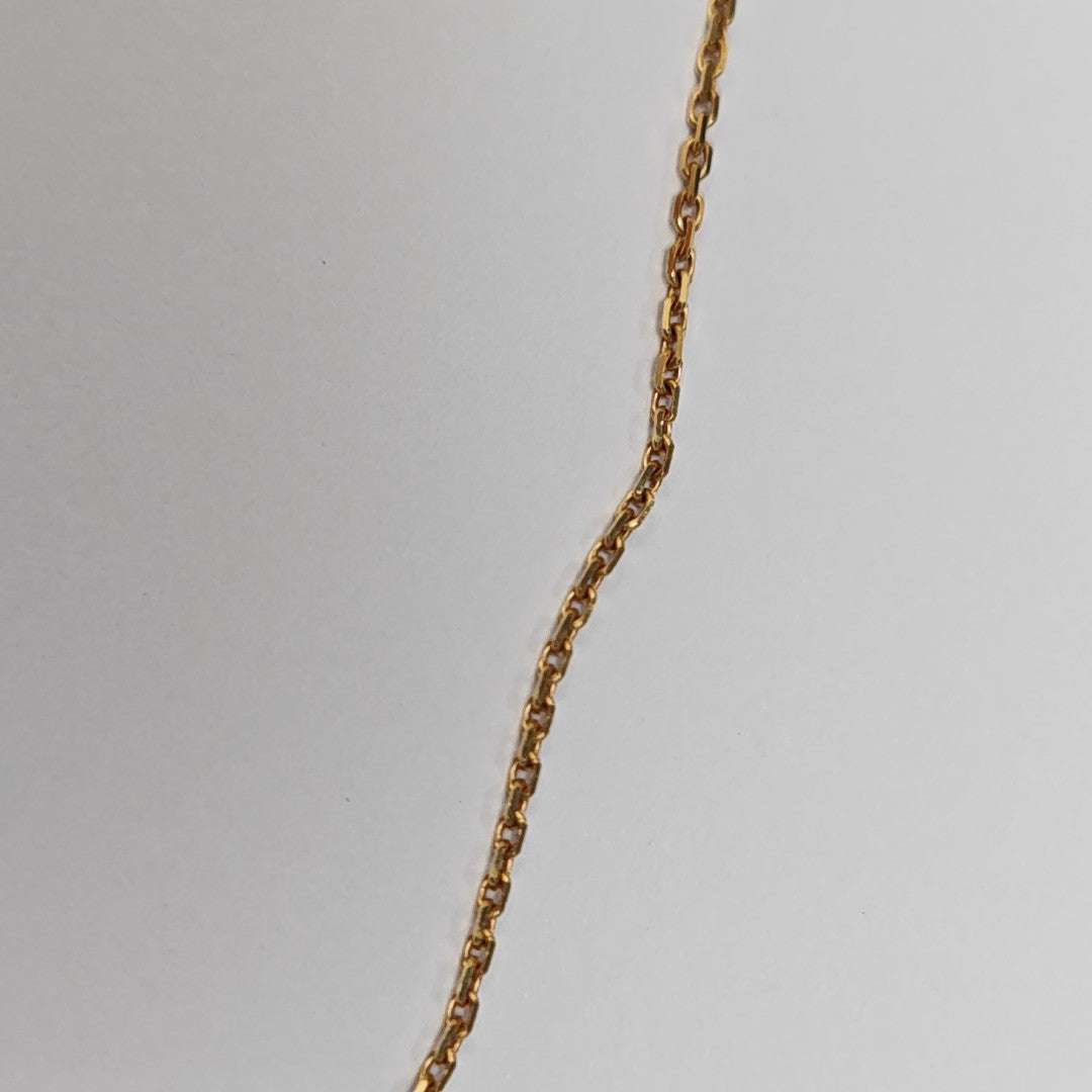 Vintage Alhambra 18k Gold Necklace