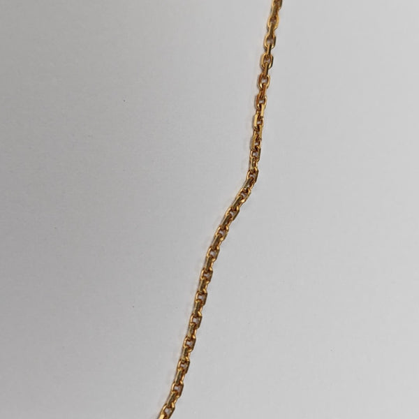 Vintage Alhambra 18k Gold Necklace