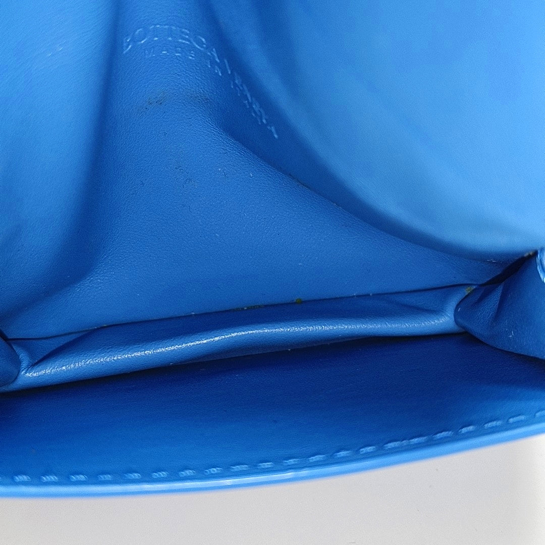 Calfskin Card Holder Blue