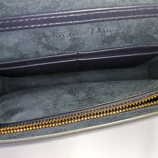 30 Montaigne Mini Cannage Calfskin Silver
