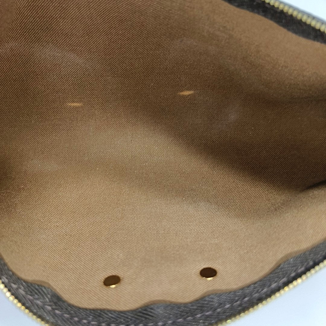 EVA Monogram Coated Canvas Brown
