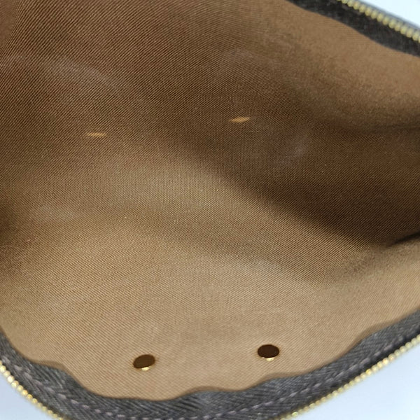 EVA Monogram Coated Canvas Brown