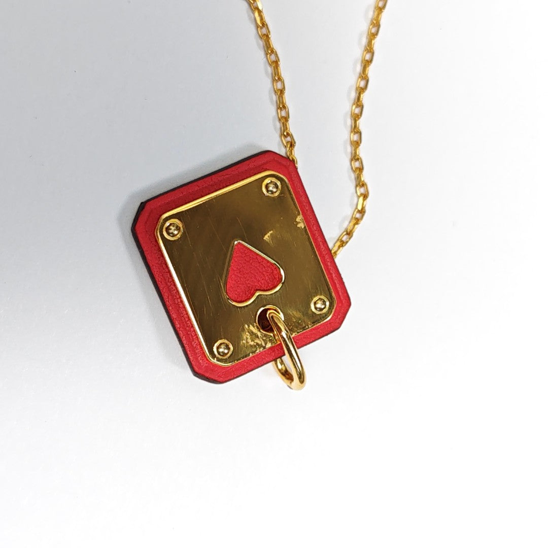 As De Coeur Metal Gold Necklace